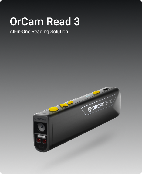 OrCam Read 3 - Mountain View Low Vision Services
